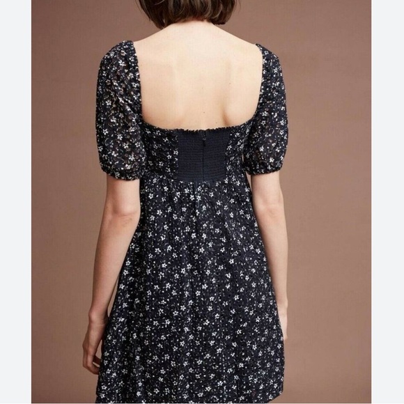 Anthropologie Maeve Lillianne Eyelet Dress Size 4 - Picture 3 of 11